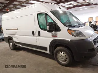 2022 Ram ProMaster Cargo with VIN 3C6MRVHG4NE114319, listed as a IAAI auction lot 41944344 with 21,896 mi miles and . Bid and sale history available at DreamBid. Image 1.