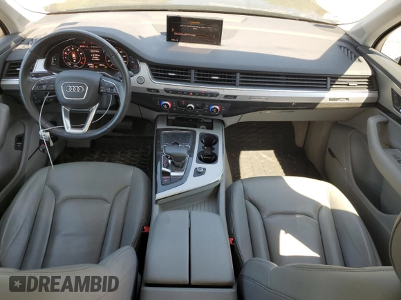 2019 Audi Q7 Premium Plus with VIN WA1LHAF72KD032390, listed as a Copart auction lot 56372405 with 63,446 mi miles and Salvage title. Bid and sale history available at DreamBid. Image 8.