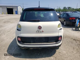 2015 FIAT 500L Urbana Trekking with VIN ZFBCFADH3FZ036290, listed as a Copart auction lot 69063734 with 19,312 mi miles and Non Repairable. Bid and sale history available at carsss.com. Image 6.