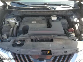 2016 Nissan Murano SV with VIN 5N1AZ2MG0GN169702, listed as a Copart auction lot 50303555 with 142,024 mi miles and Salvage Title. Bid and sale history available at carsss.com. Image 12.