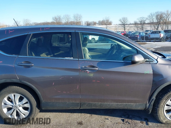 2014 Honda CR-V EX-L with VIN 5J6RM4H70EL081831, listed as a IAAI auction lot 41847534 with 96,000 mi miles. Bid and sale history available at carsss.com. Image 14.