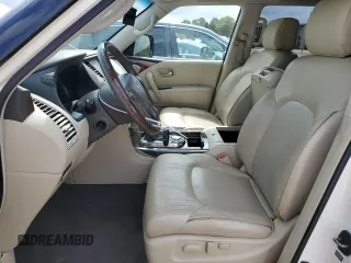 2017 Infiniti QX80 with VIN JN8AZ2NF8H9640603, listed as a Copart auction lot 60391994 with 120,152 mi miles and Salvage Title. Bid and sale history available at carsss.com. Image 7.