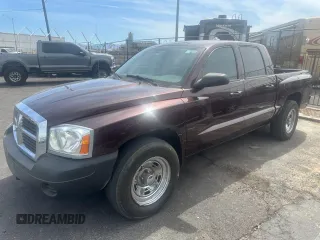 2005 Dodge Dakota ST with VIN 1D7HE28N75S204425, listed as a Copart auction lot 55522755 with 122,452 mi miles and Clean Title. Bid and sale history available at carsss.com. Image 2.