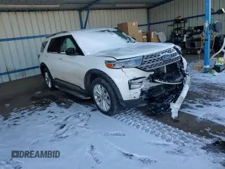 2020 Ford Explorer Limited with VIN 1FM5K8FWXLGD10741, listed as a Copart auction lot 45203355 with 0 mi miles and Salvage Title. Bid and sale history available at carsss.com. Image 12.