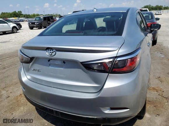2019 Toyota Yaris Sedan L with VIN 3MYDLBYV6KY501358, listed as a Copart auction lot 54332483 with 38,426 mi miles. Bid and sale history available at carsss.com. Image 6.