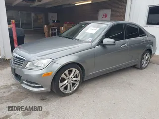 2013 Mercedes-Benz C 250 Sport with VIN WDDGF4HB3DR243125, listed as a IAAI auction lot 42143454 with 122,462 mi miles and . Bid and sale history available at carsss.com. Image 2.