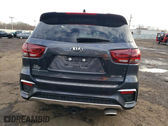 2019 Kia Sorento SX Limited with VIN 5XYPKDA5XKG510086, listed as a Copart auction lot 86636494 with 88,731 mi miles and Salvage Title. Bid and sale history available at carsss.com. Image 6.
