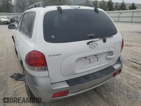 2006 Hyundai Santa Fe GLS with VIN KM8SC13D66U071740, listed as a Copart auction lot 56799315 with 182,998 mi miles and Salvage title. Bid and sale history available at DreamBid. Image 6.