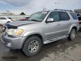 2006 Toyota Sequoia Limited with VIN 5TDBT48A66S267654, listed as a Copart auction lot 49868105 with 259,416 mi miles and Salvage Title. Bid and sale history available at carsss.com. Image 1.