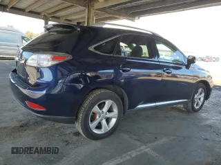 2010 Lexus RX 350 with VIN 2T2BK1BA7AC078065, listed as a Copart auction lot 48967525 with 149,858 mi miles and Salvage title. Bid and sale history available at DreamBid. Image 3.
