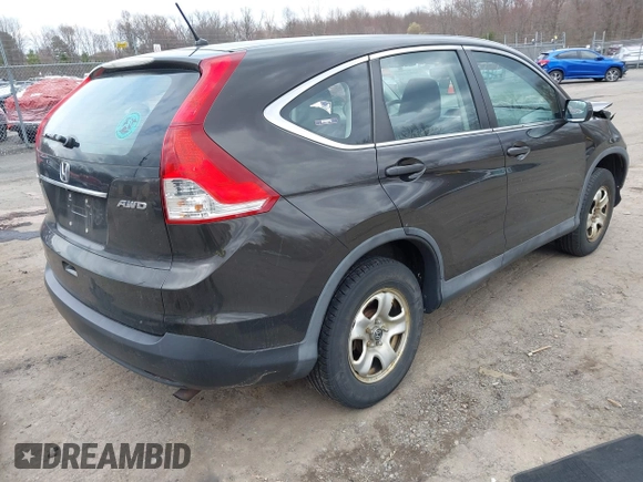 2014 Honda CR-V LX with VIN 2HKRM4H33EH661582, listed as a IAAI auction lot 42002466 with 191,073 mi miles. Bid and sale history available at carsss.com. Image 4.