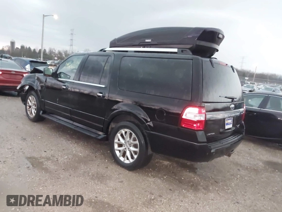 2016 Ford Expedition EL Limited with VIN 1FMJK2ATXGEF33470, listed as a IAAI auction lot 42073748 with 136,736 mi miles. Bid and sale history available at carsss.com. Image 3.