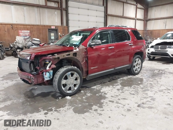 2011 GMC Terrain SLT-2 with VIN 2CTFLWE5XB6423949, listed as a IAAI auction lot 41488939 with 201,726 mi miles and . Bid and sale history available at carsss.com. Image 2.