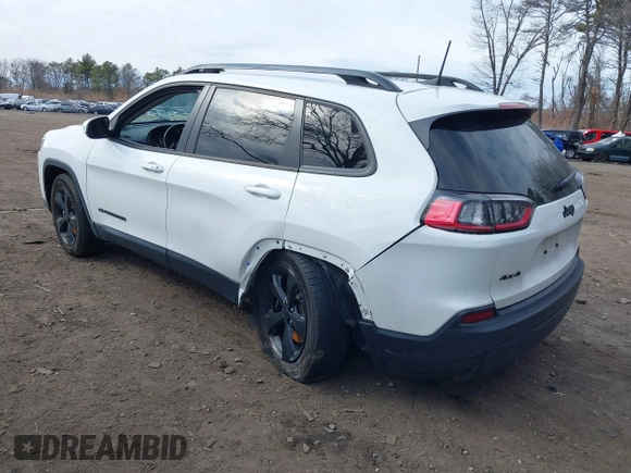 2021 Jeep Cherokee Latitude Plus with VIN 1C4PJMLBXMD185415, listed as a IAAI auction lot 41773843 with 62,770 mi miles and . Bid and sale history available at DreamBid. Image 3.