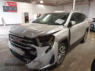 2019 GMC Terrain SLT with VIN 3GKALVEV4KL190571, listed as a IAAI auction lot 41570884 with 97,691 mi miles. Bid and sale history available at carsss.com. Image 17.