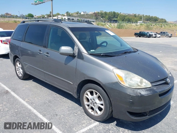 2005 Toyota Sienna XLE with VIN 5TDZA22C15S343170, listed as a IAAI auction lot 42487555 with 260,317 mi miles and . Bid and sale history available at DreamBid. Image 1.