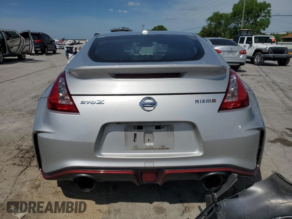 2016 Nissan 370Z Nismo with VIN JN1AZ4EH2GM931881, listed as a Copart auction lot 54264675 with 66,888 mi miles and Salvage Title. Bid and sale history available at DreamBid. Image 6.
