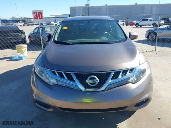 2012 Nissan Murano SL with VIN JN8AZ1MU8CW100544, listed as a IAAI auction lot 41708349 with 95,533 mi miles. Bid and sale history available at carsss.com. Image 12.