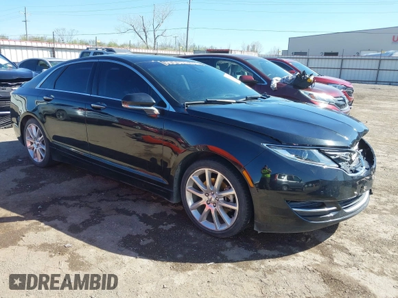 2015 Lincoln MKZ with VIN 3LN6L2G93FR619701, listed as a IAAI auction lot 41794410 with 77,201 mi miles. Bid and sale history available at carsss.com. Image 1.