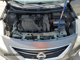 2012 Nissan Versa SV z VIN 3N1CN7AP7CL813302, wystawiony jako Copart lot #59006225 z przebiegiem 156 632 mil mil oraz Szkoda całkowita • Salvage title. Historia ofert i sprzedaży dostępna na DreamBid. Obrazek 11.