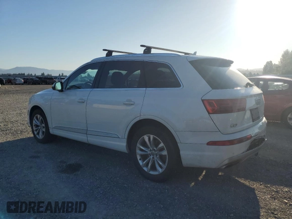 2018 Audi Q7 Premium Plus with VIN WA1LAAF70JD015073, listed as a Copart auction lot 63187185 with 86,353 mi miles and Salvage title. Bid and sale history available at DreamBid. Image 2.