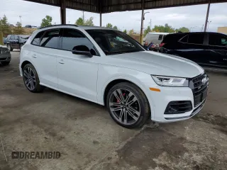 2020 Audi SQ5 Prestige with VIN WA1C4AFY8L2014087, listed as a Copart auction lot 78138314 with Not Provided miles and Salvage Title. Bid and sale history available at DreamBid. Image 4.