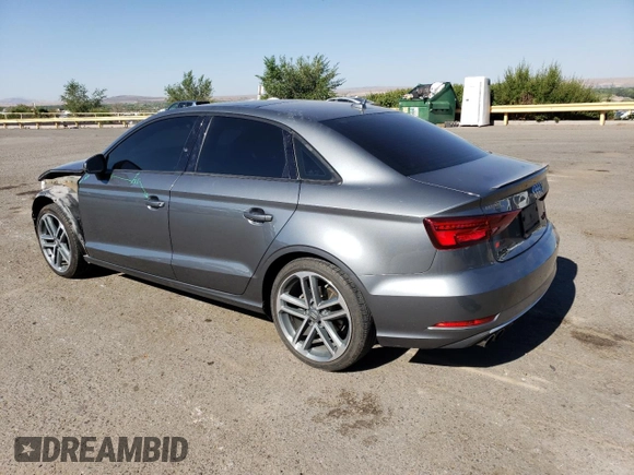 2018 Audi A3 Sedan Premium with VIN WAUAUGFF6J1094021, listed as a Copart auction lot 64280273 with 51,391 mi miles. Bid and sale history available at carsss.com. Image 2.