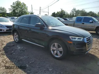2018 Audi Q5 Premium Plus with VIN WA1BNAFY5J2241274, listed as a Copart auction lot 59500275 with 37,303 mi miles and Salvage title. Bid and sale history available at DreamBid. Image 4.