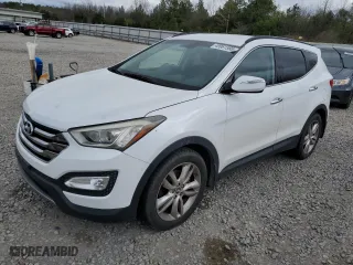 2013 Hyundai Santa Fe 2.0T Sport with VIN 5XYZUDLA4DG100691, listed as a Copart auction lot 49961595 with 107,812 mi miles and Salvage Title. Bid and sale history available at carsss.com. Image 1.