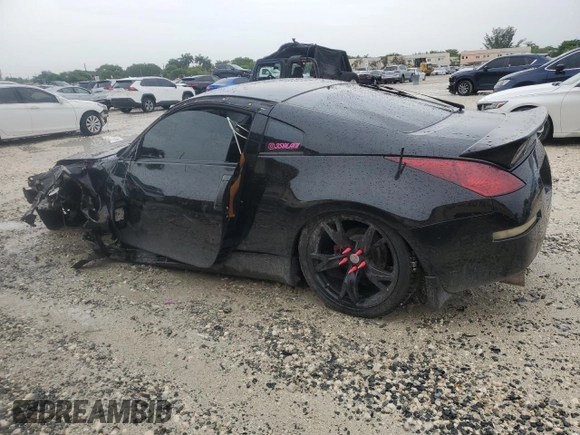 2004 Nissan 350Z Touring with VIN JN1AZ34D04T160475, listed as a Copart auction lot 59435035 with 122,875 mi miles and Salvage title. Bid and sale history available at DreamBid. Image 2.