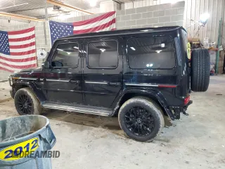 2023 Mercedes-Benz G 550 with VIN W1NYC6BJXPX490007, listed as a Copart auction lot 49424904 with 526 mi miles and Salvage Title. Bid and sale history available at DreamBid. Image 2.