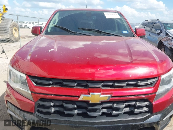 2021 Chevrolet Colorado 2WD LT with VIN 1GCGSCEN2M1125953, listed as a IAAI auction lot 42508823 with 106,215 mi miles and . Bid and sale history available at DreamBid. Image 6.