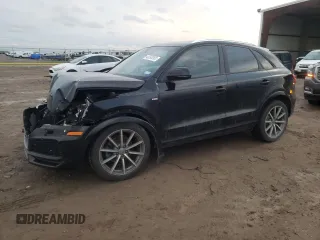 2018 Audi Q3 Premium with VIN WA1BCCFS8JR030946, listed as a Copart auction lot 40593203 with 56,242 mi miles. Bid and sale history available at carsss.com. Image 1.