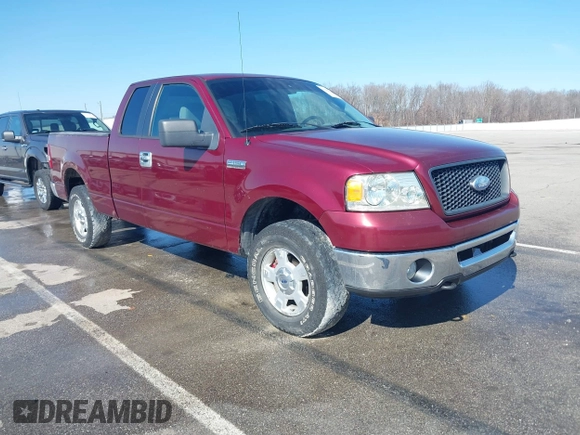 2006 Ford F-150 XLT with VIN 1FTPX14V56FB18654, listed as a IAAI auction lot 41654061 with 173,381 mi miles. Bid and sale history available at carsss.com. Image 1.