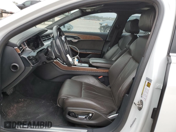 2019 Audi A8 L with VIN WAU8DAF82KN014043, listed as a Copart auction lot 41711205 with 74,642 mi miles and Salvage Title. Bid and sale history available at carsss.com. Image 7.