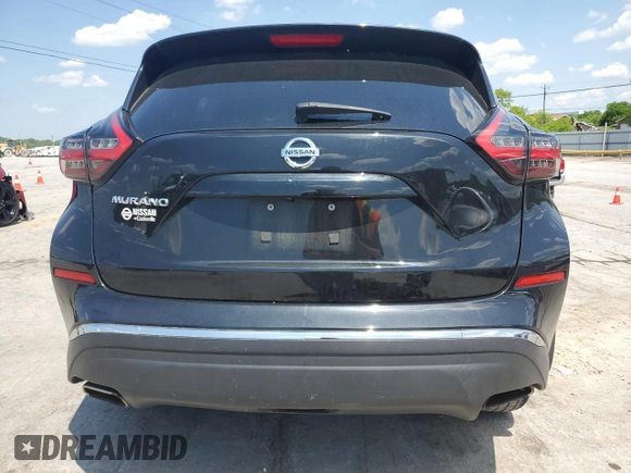 2019 Nissan Murano S with VIN 5N1AZ2MJ6KN119102, listed as a Copart auction lot 54857515 with 108,267 mi miles and Salvage Title. Bid and sale history available at DreamBid. Image 6.