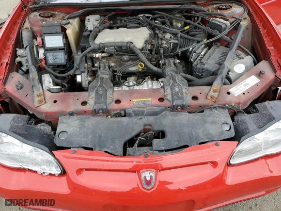 2002 Chevrolet Monte Carlo LS with VIN 2G1WW12E729333367, listed as a Copart auction lot 46248995 with 187,138 mi miles and Salvage Title. Bid and sale history available at carsss.com. Image 11.