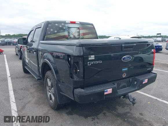 2015 Ford F-150 XLT z VIN 1FTEW1EF4FFC74038, wystawiony jako IAAI lot #42376851 z przebiegiem 66 385 mil mil oraz . Historia ofert i sprzedaży dostępna na DreamBid. Obrazek 18.