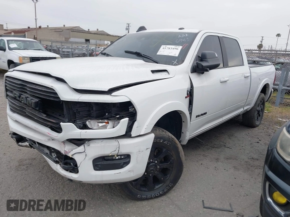 2019 Ram 2500 Laramie with VIN 3C6UR5FL1KG706941, listed as a IAAI auction lot 41783496 with 79,933 mi miles. Bid and sale history available at carsss.com. Image 18.
