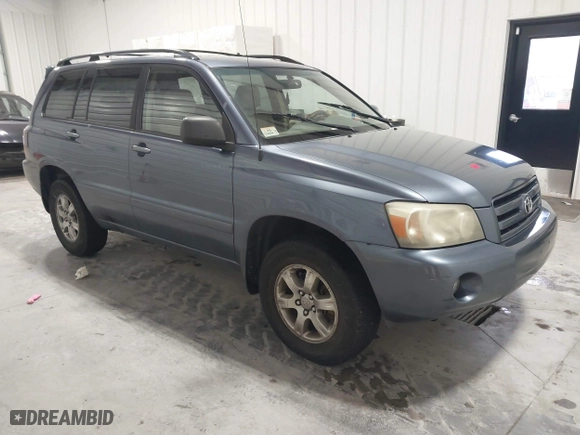 2007 Toyota Highlander with VIN JTEHP21A870225841, listed as a IAAI auction lot 41496168 with 143,811 mi miles. Bid and sale history available at carsss.com. Image 1.
