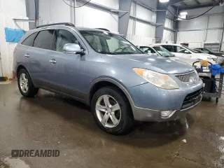 2007 Hyundai Veracruz GLS with VIN KM8NU73CX7U013569, listed as a Copart auction lot 42824305 with 233,632 mi miles and Salvage Title. Bid and sale history available at DreamBid. Image 4.