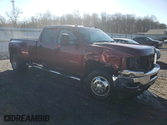 2013 Chevrolet Silverado 3500HD LT with VIN 1GC4K0C89DF220950, listed as a Copart auction lot 81939714 with 169,452 mi miles and Salvage Title. Bid and sale history available at carsss.com. Image 4.
