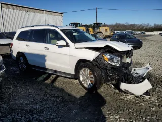 2017 Mercedes-Benz GLS with VIN 4JGDF6EE5HA826626, listed as a Copart auction lot 70760912 with 52,918 mi miles. Bid and sale history available at carsss.com. Image 4.