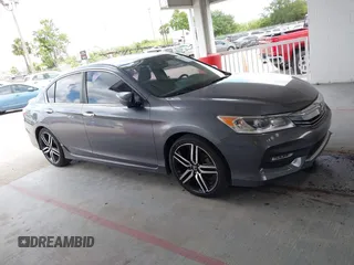 2016 Honda Accord Sport with VIN 1HGCR2F59GA093334, listed as a IAAI auction lot 42138977 with 104,271 mi miles and . Bid and sale history available at DreamBid. Image 13.