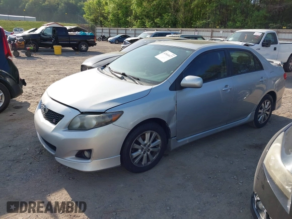 2010 Toyota Corolla with VIN 2T1BU4EE8AC447952, listed as a IAAI auction lot 42044627 with 213,962 mi miles. Bid and sale history available at carsss.com. Image 6.