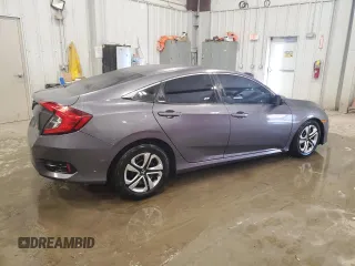 2017 Honda Civic Sedan LX with VIN 19XFC2F53HE212863, listed as a Copart auction lot 44610035 with 103,360 mi miles and Salvage Title. Bid and sale history available at carsss.com. Image 3.