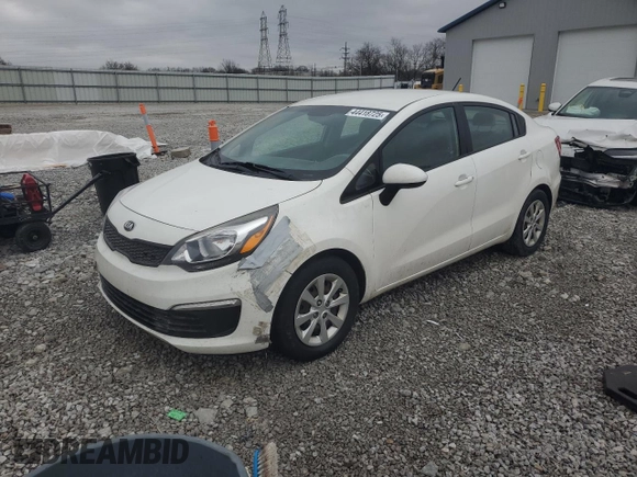 2017 Kia Rio LX z VIN KNADM4A33H6035742, wystawiony jako Copart lot #44418725 z przebiegiem 146 189 mil mil oraz Tytuł czysty. Historia ofert i sprzedaży dostępna na DreamBid. Obrazek 1.