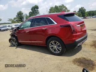 2023 Cadillac XT5 FWD Premium Luxury with VIN 1GYKNCR44PZ169259, listed as a Copart auction lot 66371794 with 13,319 mi miles and Salvage Title. Bid and sale history available at carsss.com. Image 2.