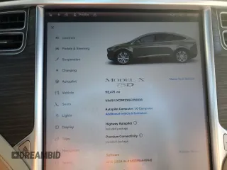 2016 Tesla Model X 70D z VIN 5YJXCBE23GF010836, wystawiony jako Copart lot #57512055 z przebiegiem 115 475 mil mil oraz Szkody całkowita. Historia ofert i sprzedaży dostępna na DreamBid. Obrazek 9.