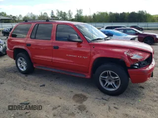 2001 Dodge Durango with VIN 1B4HS28Z71F635773, listed as a Copart auction lot 53353665 with 176,290 mi miles and Salvage Title. Bid and sale history available at carsss.com. Image 4.